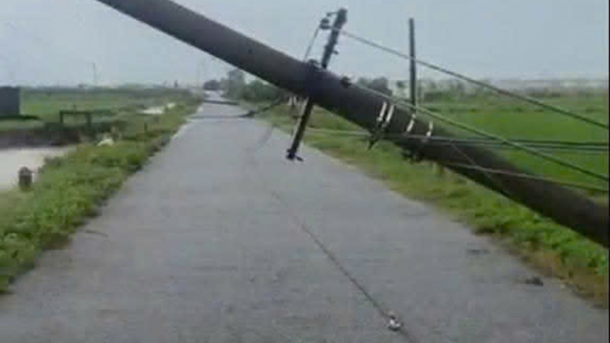 Bão số 5 gây thiệt hại ban đầu, các địa phương Ninh Bình chủ động ứng phó